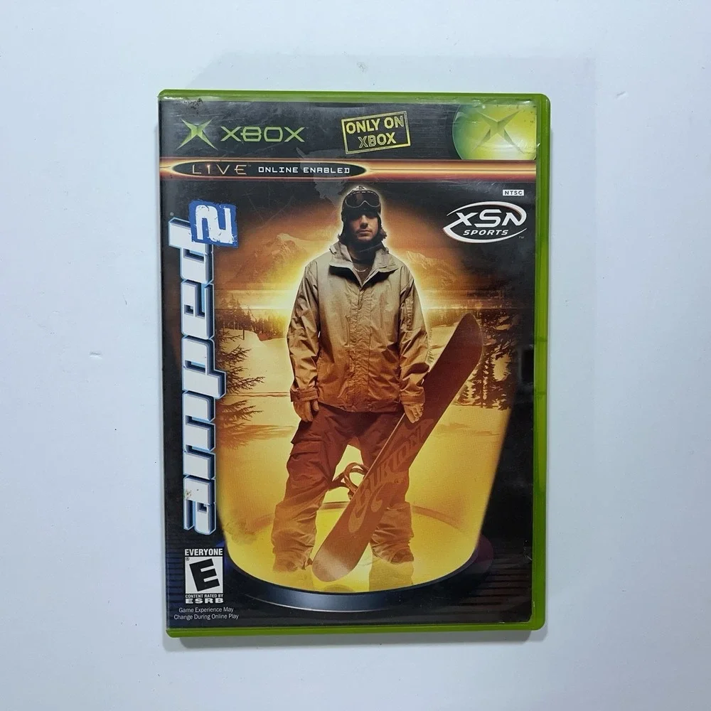 2 Original XBOX Games Speed Kings & Amped 2 Both Complete CIB